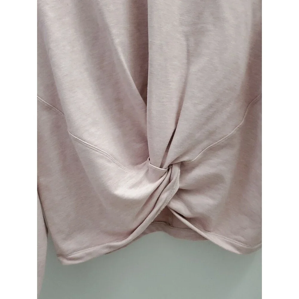 Lululemon Tuck & Gather Pullover Pink Size 8